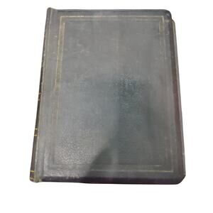 Stamp collector binder with 6 pages of stamps already attached.
